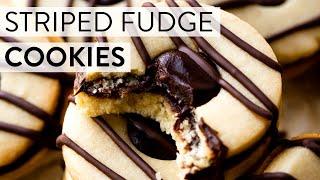 Play video for Striped Fudge Cookie Sandwiches: My Go-To Showstopper for Chocoholics