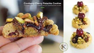 Play video for Pistachio Cherry Semolina Cookies: My Soft, Buttery Tea Time Obsession