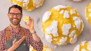 Play video for Lemon Crinkle Cookies – Soft, Zesty, and Irresistibly Sweet
